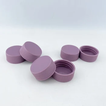Sanitary Plastic Screw Cap for Hand Sanitizer and Soap Dispenser 30mm & 40mm Cosmetic Packaging Lids Bottle Closures