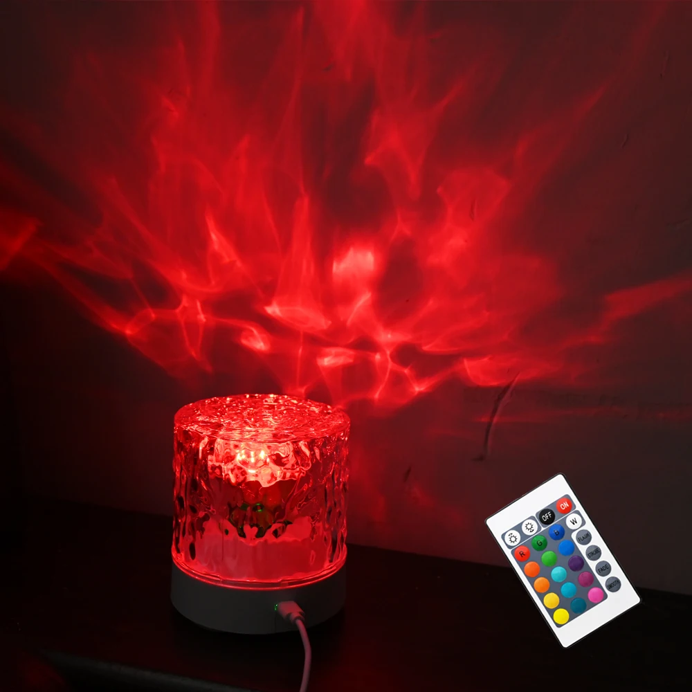 Northern Lights And Ocean Wave Projector 2 En 1 Led Rechargeable Par