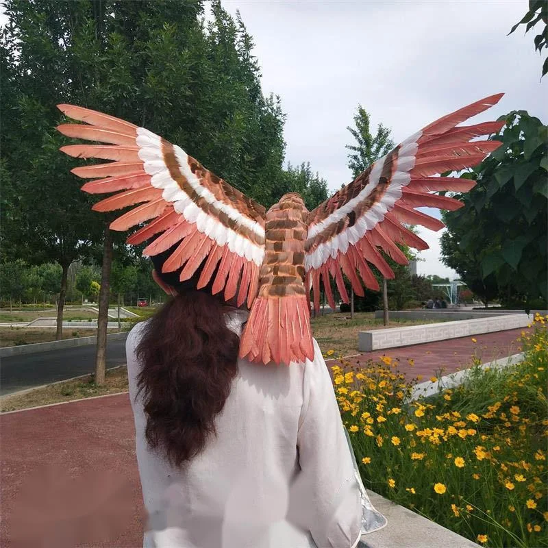 Pluma De Águila Que Se Ve Como Real,Decoración De Vestíbulo,Adornos De  Jardinería,Utillaje De Fotografía,Repelente De Águila Rosa - Buy Pájaro  Repelente De Vuelo Rosa Hawk,Señuelo De Caza Imitado Pájaro Rosa Águila,Simulación  Rosa