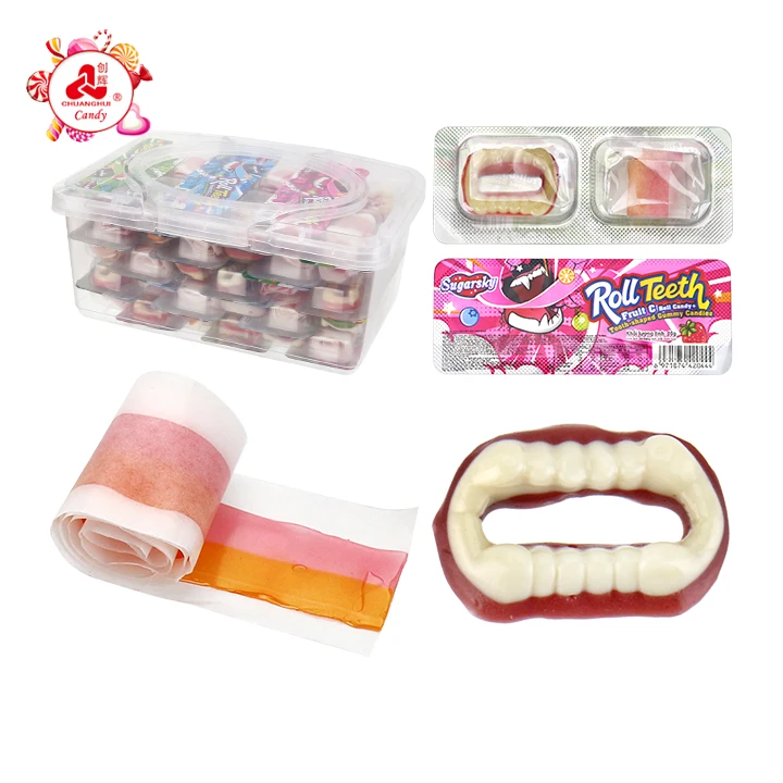 roll teeth