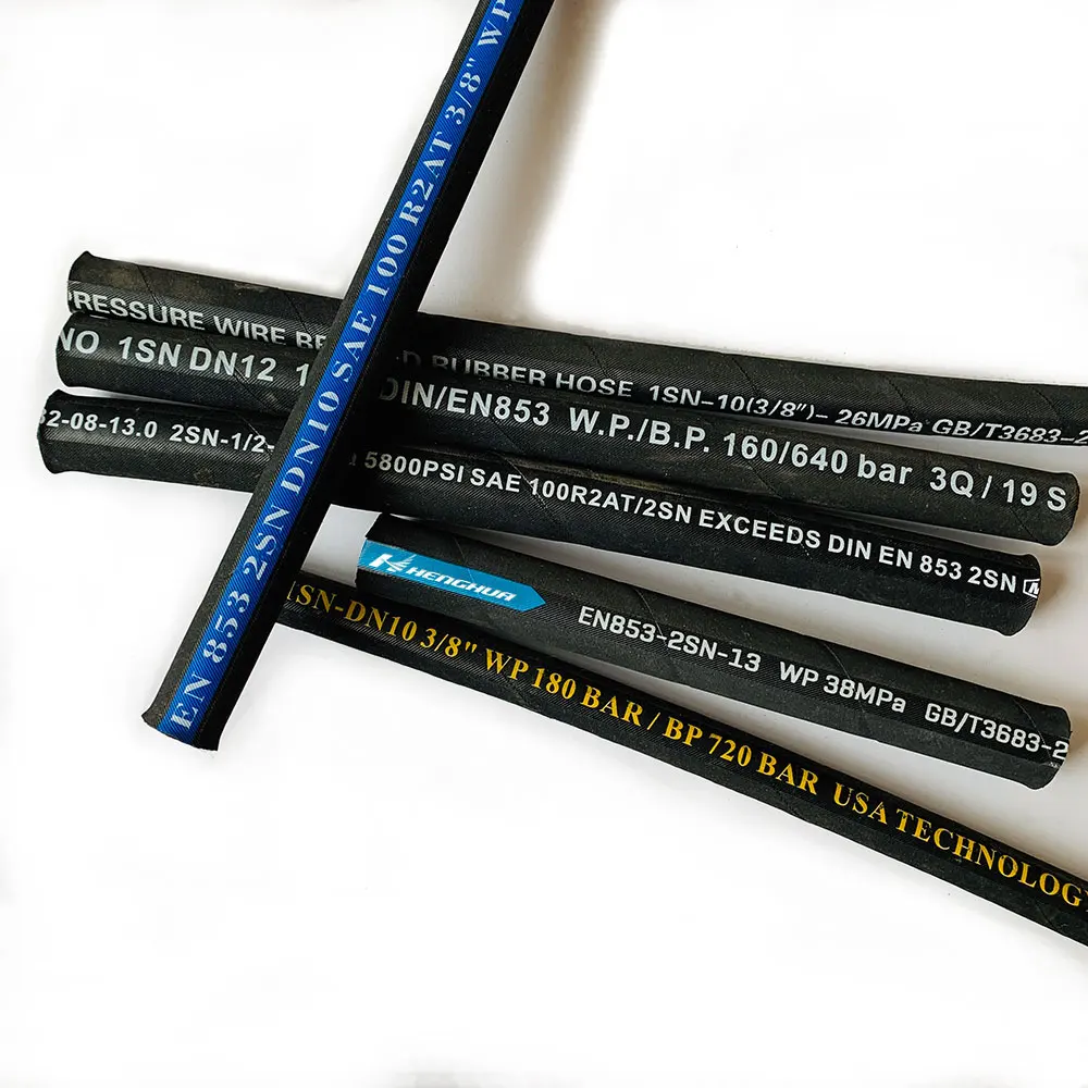 
 Цветной тягач 1,5 дюйма 2,5 дюйма Прочный гибкий прицеп проволочный Плетеный гидравлический шланг высокое давление прайс-лист гибкий трактор  