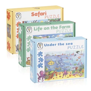 Customized Children's Jigsaw Puzzles 50 Pieces Cartoon Jigsaw Patterns Animal Jigsaw Puzzles for Kids