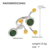 A058-ดงหลิงสีเขียวพร้อมวงแหวนสีทอง