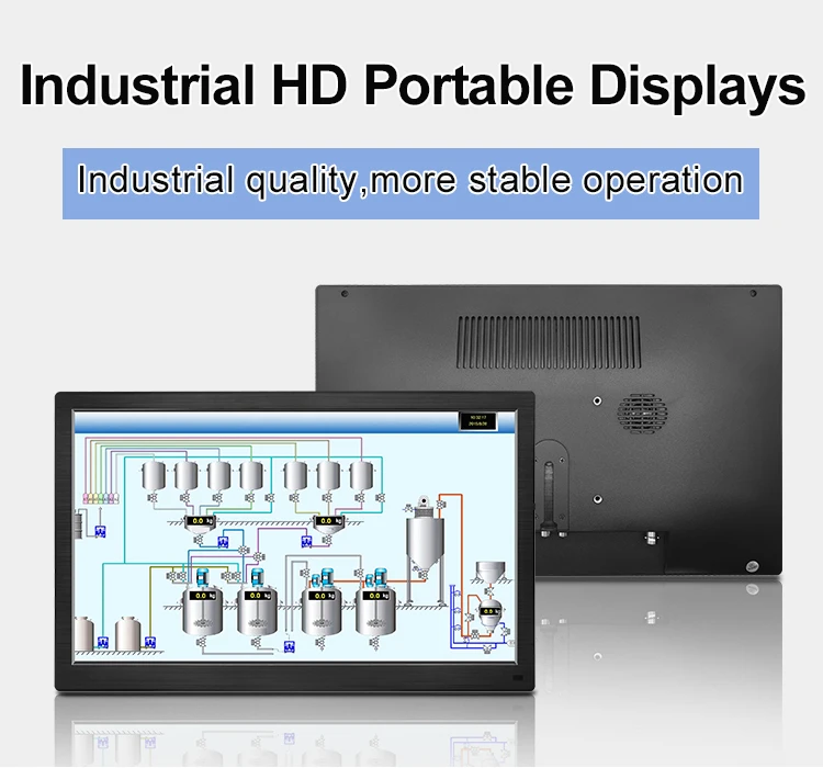 Factory Wholesale Industrial 15.6 Inch BNC PC Display IPS 1920*1080 HD LCD Monitor for Gaming Desktop Use 1-Year Warranty