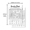 Rxhc1150-cute pet cognitive coloring poster