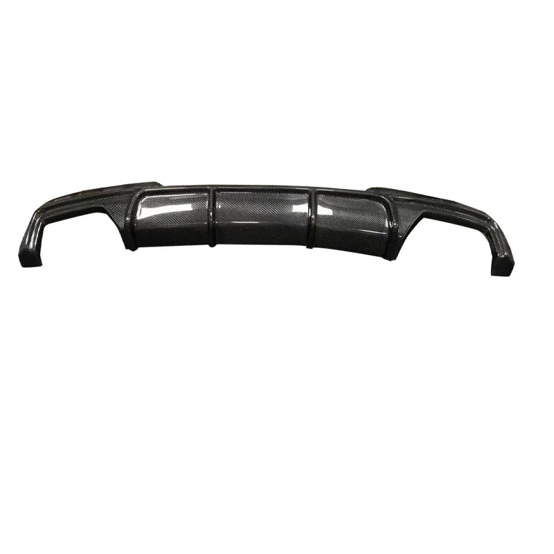 product tiypeor carbon fiber rear spoiler rear lip diffuser lip for bmw 5 series f10 f18 520i 528i 530i 535i m5 v style568-6