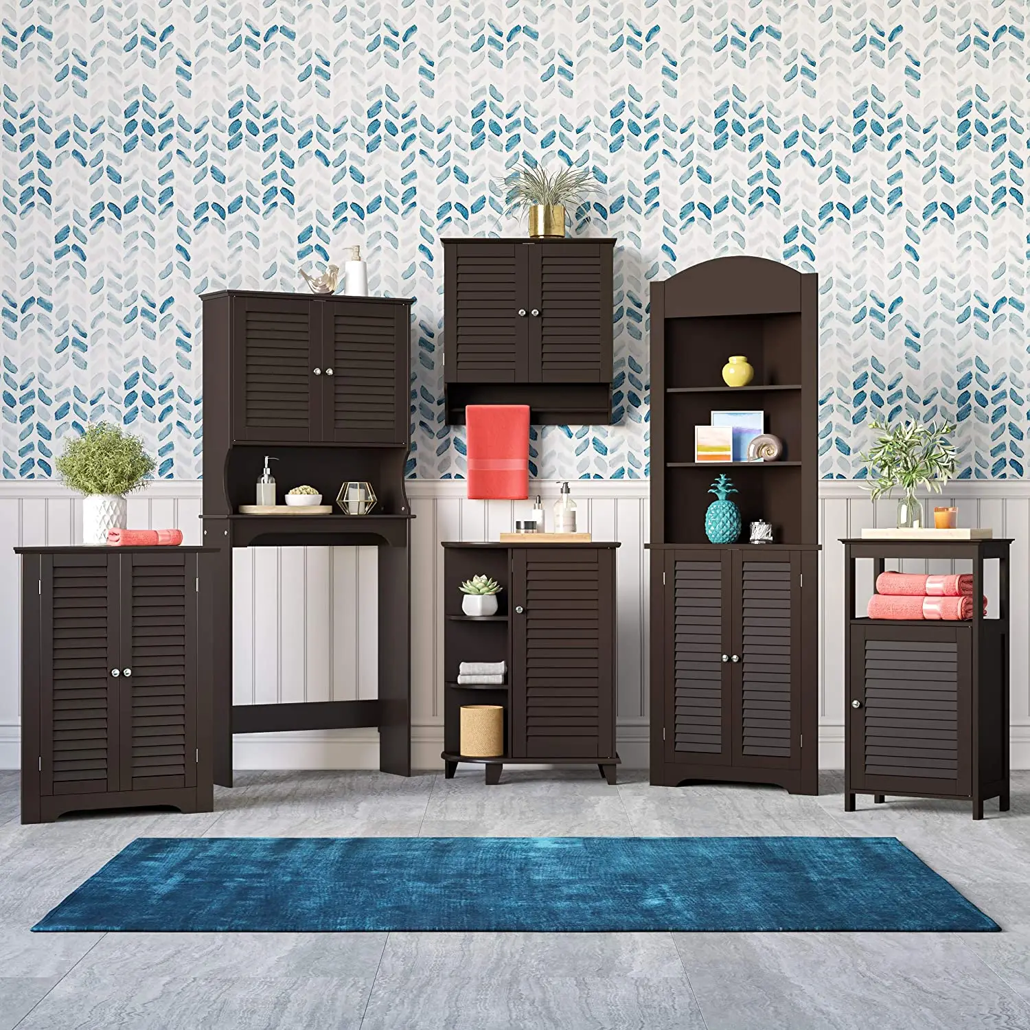 Деревянный стеллаж для обуви из МДФ Combohome, угловой шкаф, отдельно стоящий шкаф для ванной комнаты, напольный шкаф, отдельно стоящий шкаф с Одним Выдвижным Ящиком