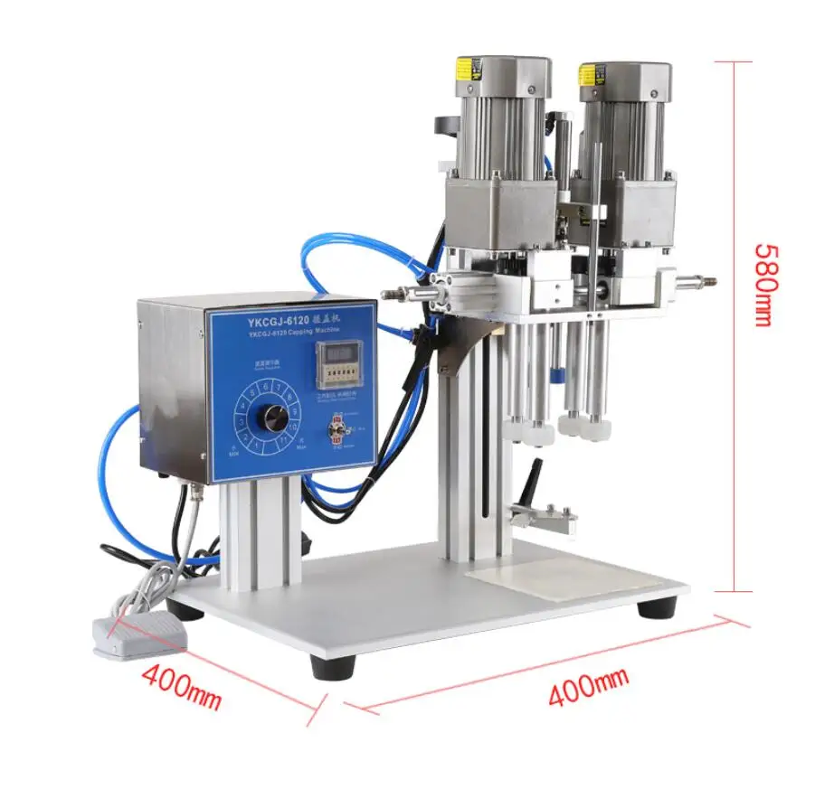 2019 оптовая цена, машина для укупорки бутылок для крышек разного размера