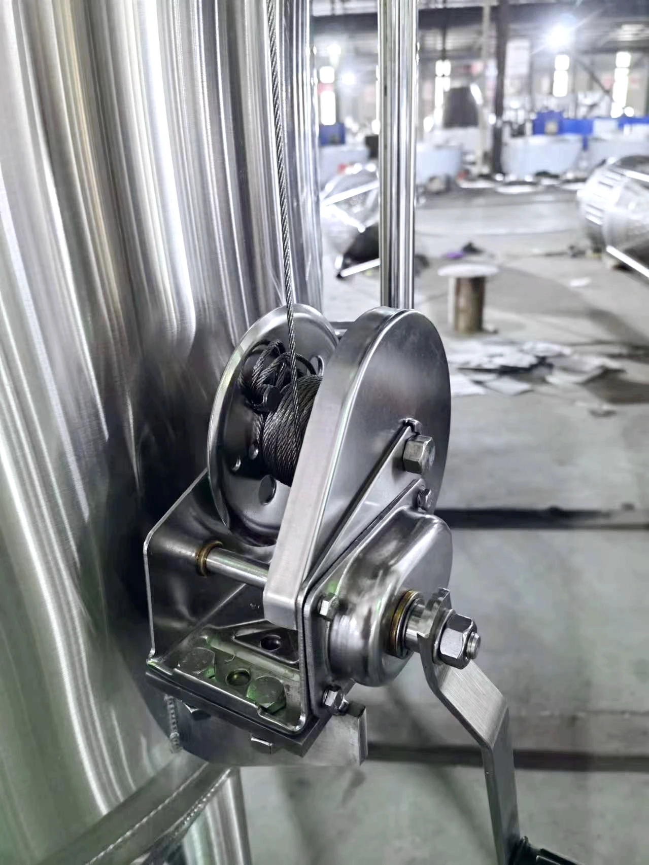 High Quality 2000L Open Top Fermenting Vessels Tank 20HL Variable Capacity tank with Floating sealed Lid
