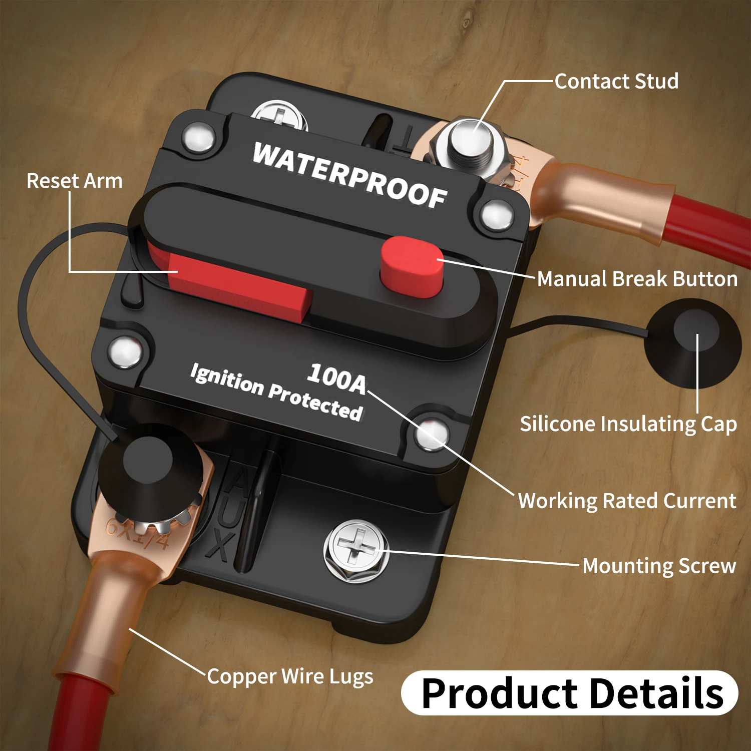 60 Amp, 3 Pole, 240 volts Circuit Breaker BAB3060H