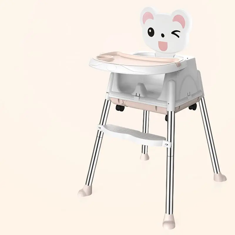 Wholesale Plastic Baby Dinning High Chair Portable Child Highchair Baby Feeding 3 In 1 High Chair