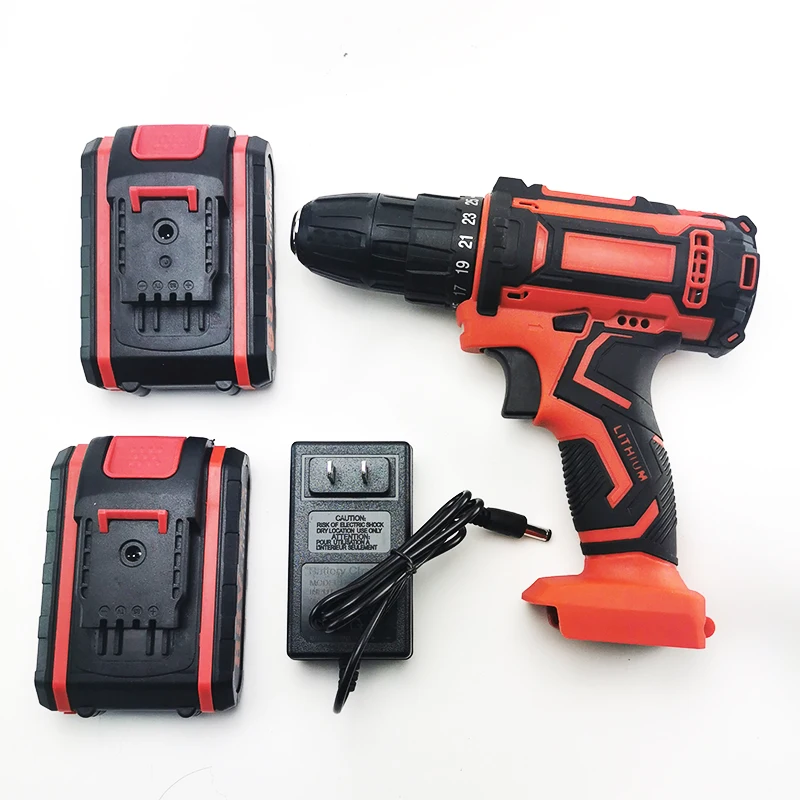 21V電動ドリルDIYグレード充電式2速コードレスドライバー2速