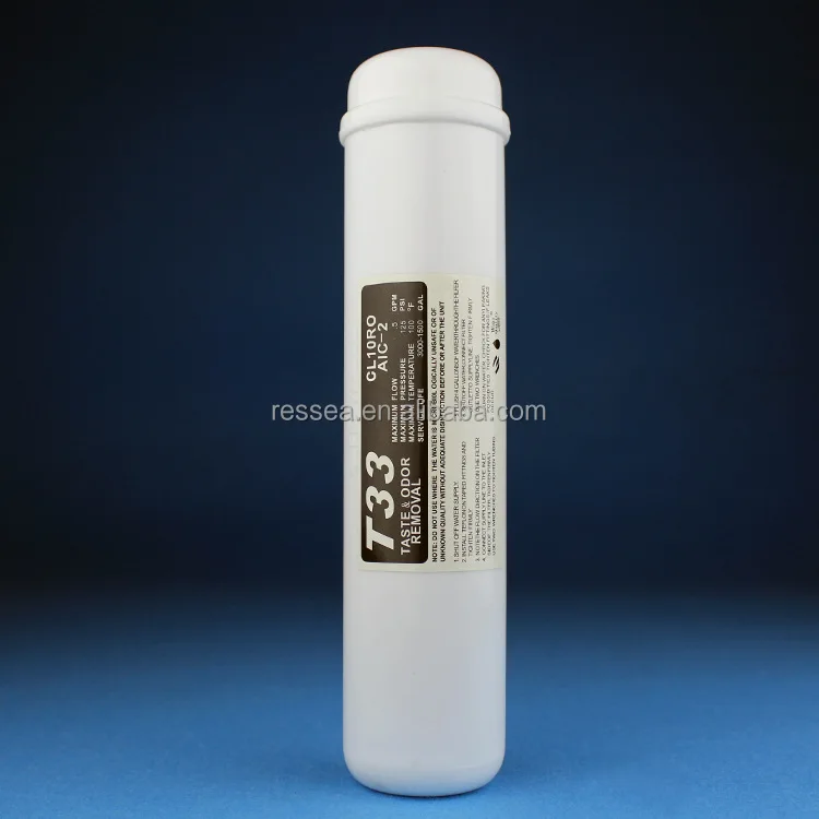 T33 Pure Water Filter Cartridge to Improve Water Taste - China Water  Treatment Filter, Filter Element