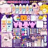 Pegamento AB de 500 ml [448 unidades] Sanrio grande + maleta