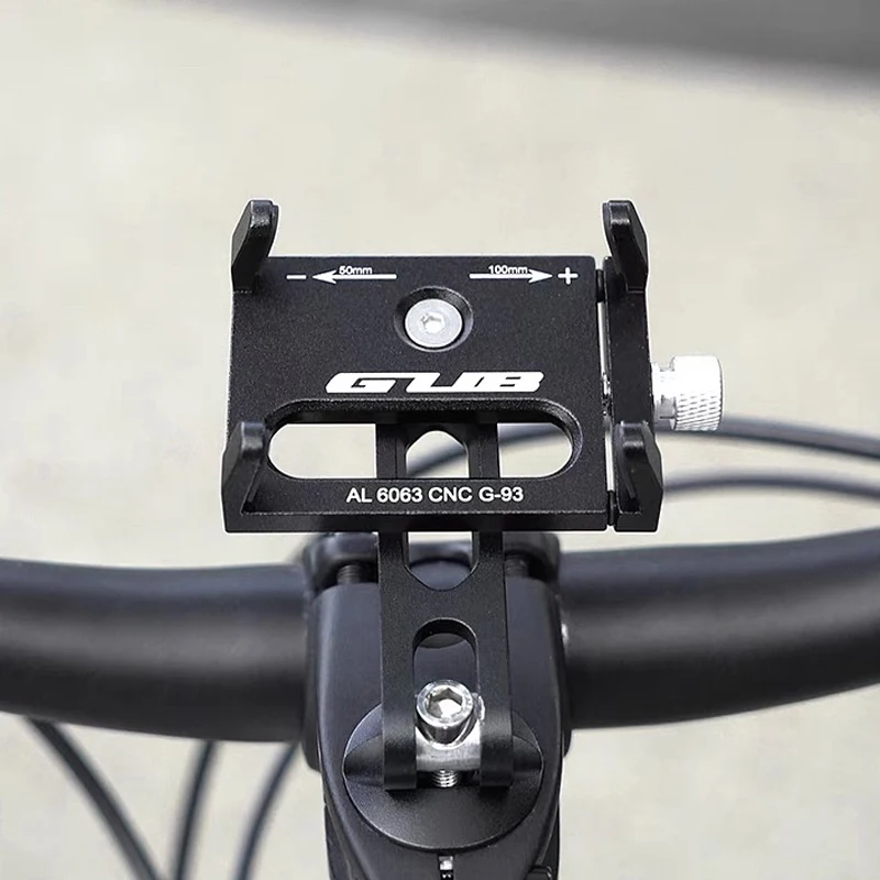 product gub g 93 bike phone holder extended claw adjustable inclination aluminum alloy anti shake bike navigation bracket cycling access-5