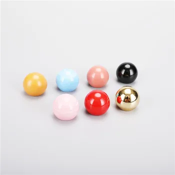 Wholesale 15mm round Spherical Perfume Lid Caps High Quality Plastic Aluminium Cosmetic Bottles Cup Cover Packaging Pump Type