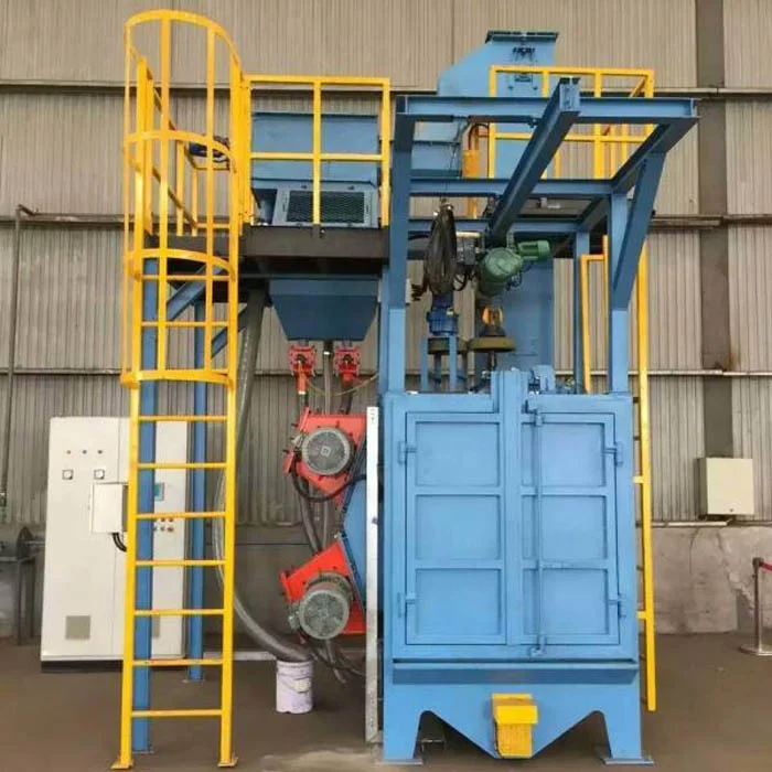 shot blasting chamber