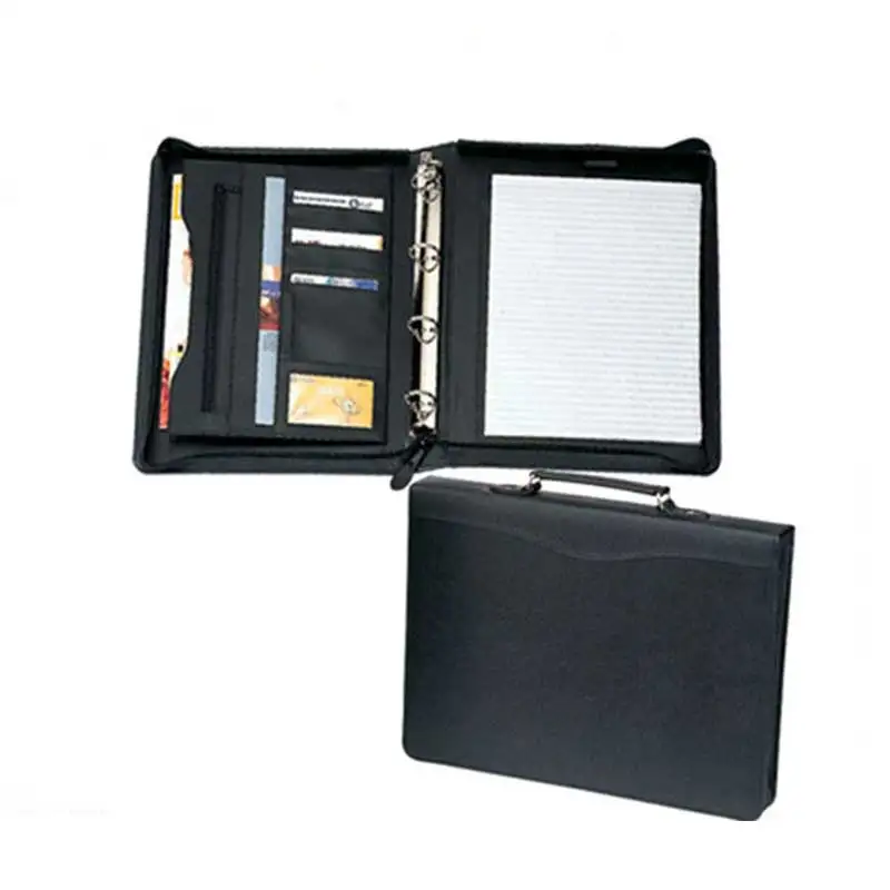 A4 Size Leather File Folder / Leather Conference File Folder Ring