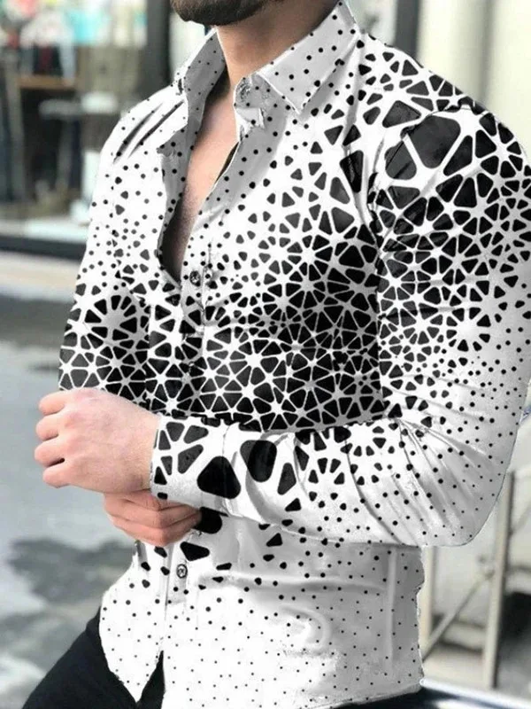 Camisas Estampadas Para Hombre,Camisas De Manga Larga Ajustadas De Talla  Grande,Nuevas - Buy De Moda De Los Hombres Camisa De Manga Larga Casual,De  La Moda De Los Hombres De Chaqueta Hawaii,Hawaii Estilo