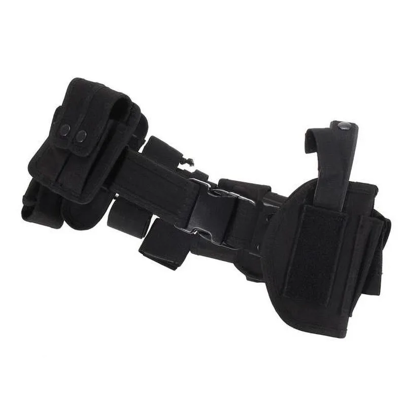 Adjustable Strap Multifunctional Security Outdoor Tactical Training Duty Belt With Pouch Set Multi Function Tactical Belt
