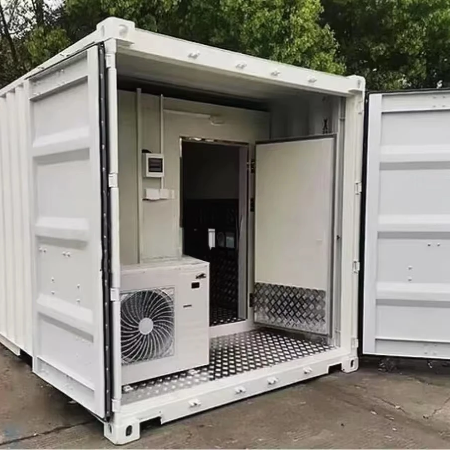 New Design Cold Storage Room with Copeland Emerson Tecumseh Compressors Container Feature Cold Room Door with Handle