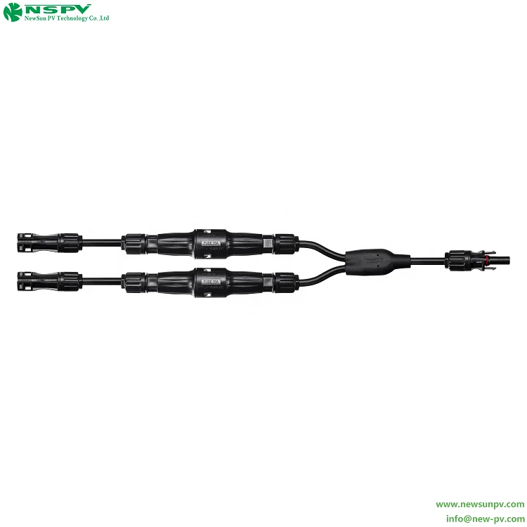 IP68 Weatherproof Solar Y Connectors for Power Waterproof Solar Panel Parallel Connections for Outdoor Use