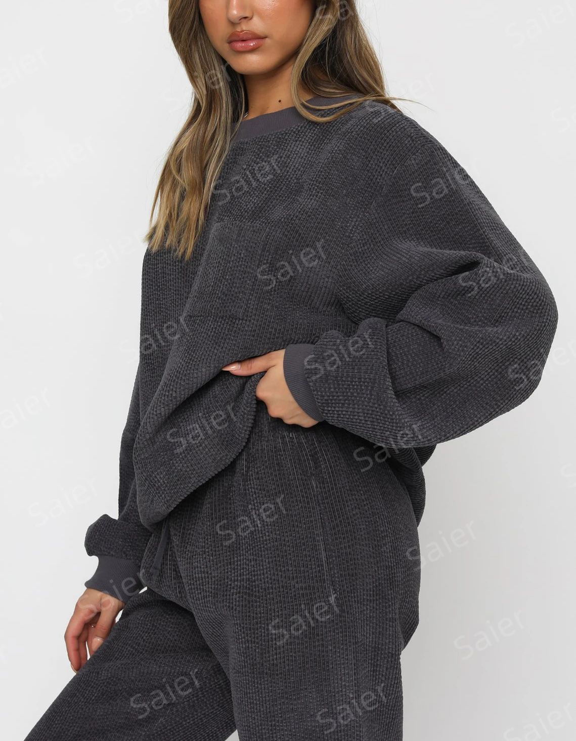 2023 Fall Winter Clothes For Women Causal Comfy Cotton Thick Hoodie And