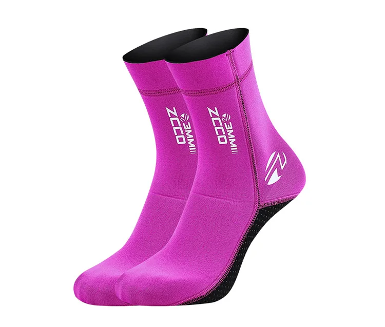 3mm 5mm Neoprene Men Women Scuba Diving Socks Prevent Scratch Warm
