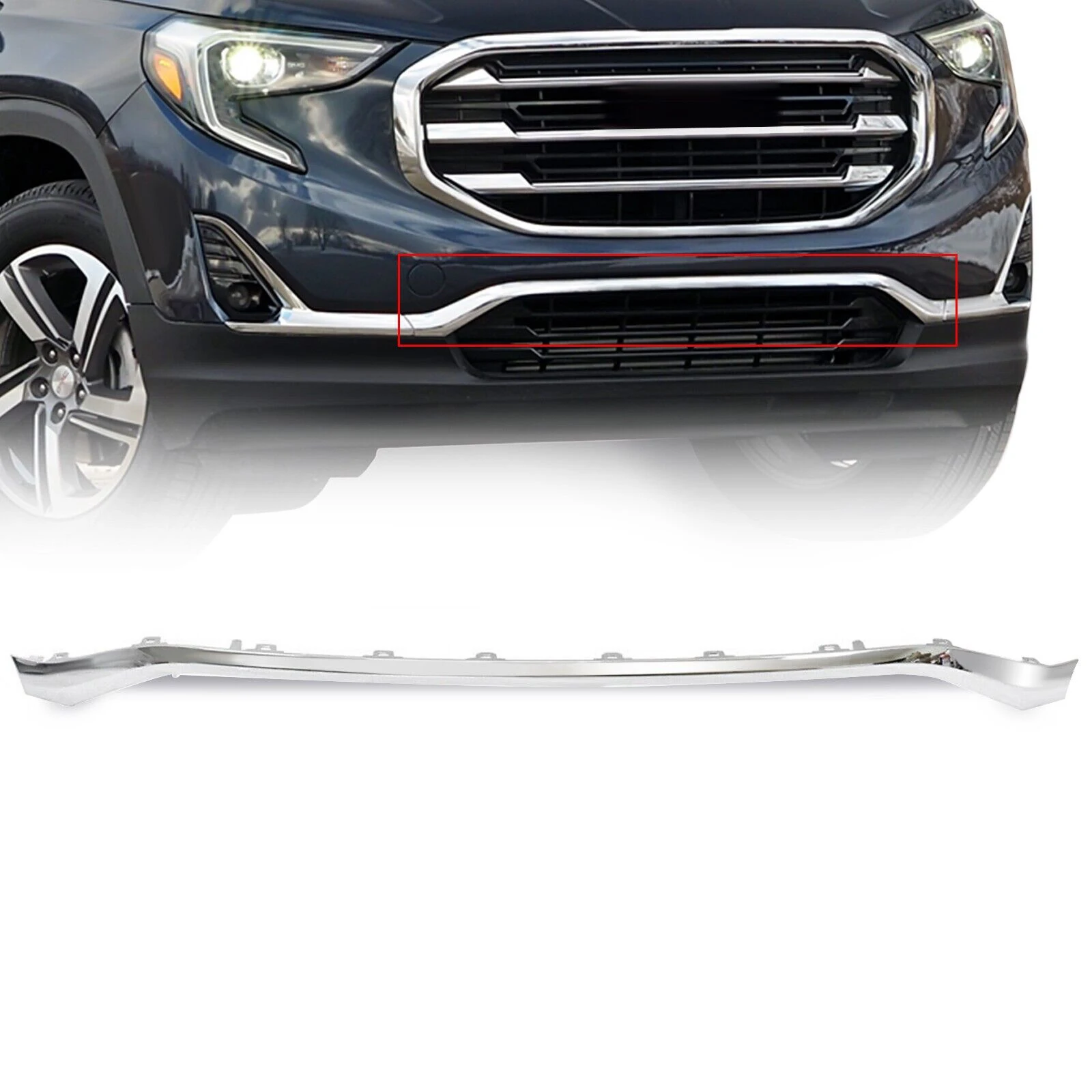 auto parts wholesale price good quality front bumper lower trim molding for GMC TERRAIN 2018-2021 GM1044139 84165544