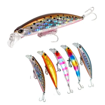 Sinking Lure Saltwater Fishing 95mm 30g Plastic Bait Long Casting Rolling Action Fishing Minnow Baits – Minnow – view 3