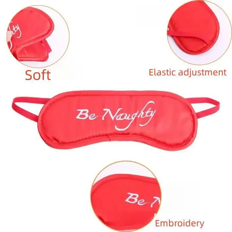 Sex Paddle Whip for Adult Game Bondage Kit 4pcs-set Handcuffs Dice Spanking Blindfold Eyepatch Flirting Exotic Toys for Lovers