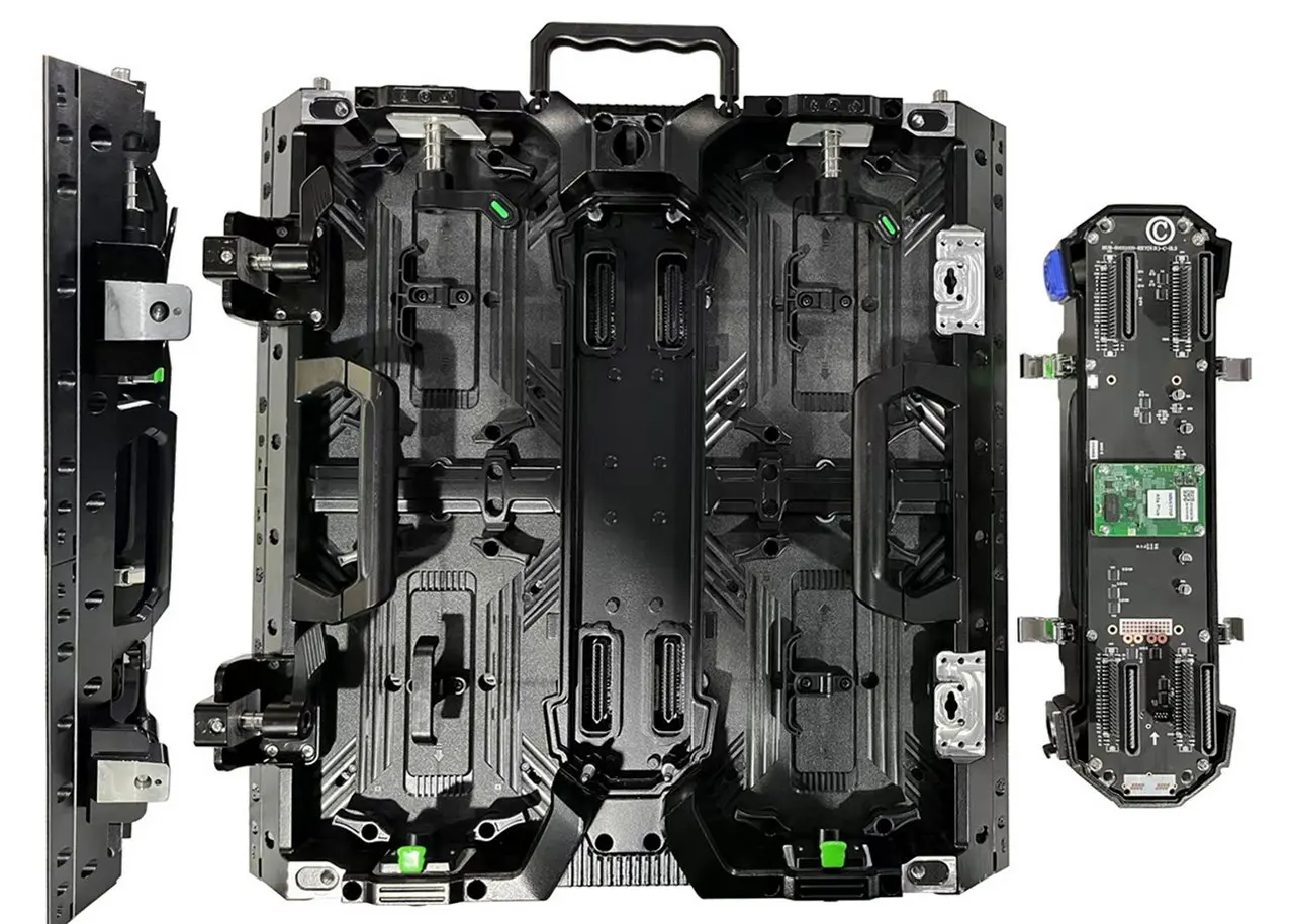 rental right angle led display