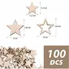 Estrella de cinco puntas con hueco de tamaño 100.