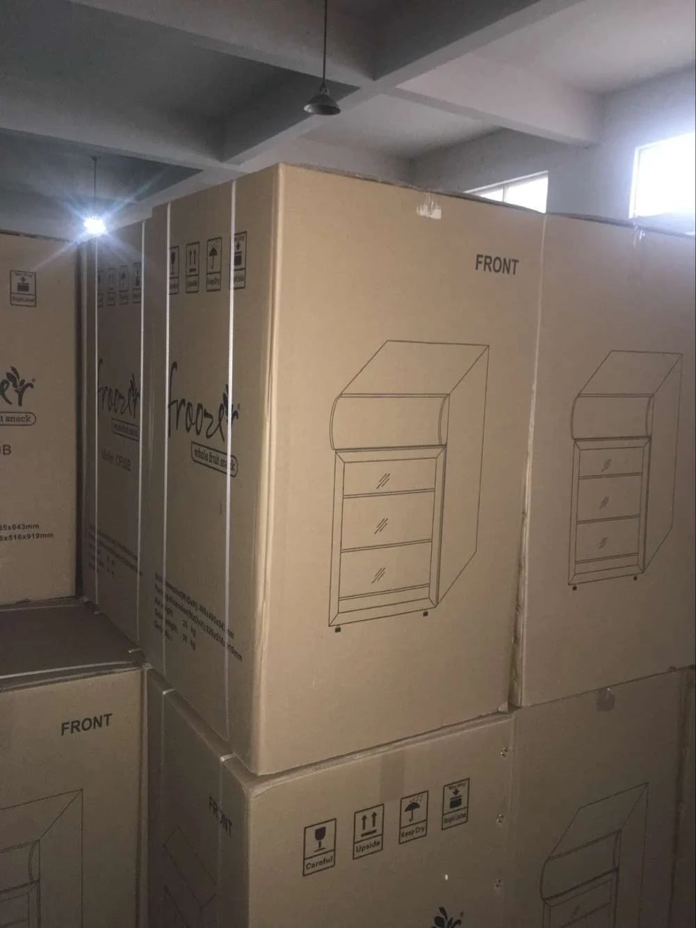 Counter Top Small Ice Cream Freezer Mini Freezer Commercial Freezer