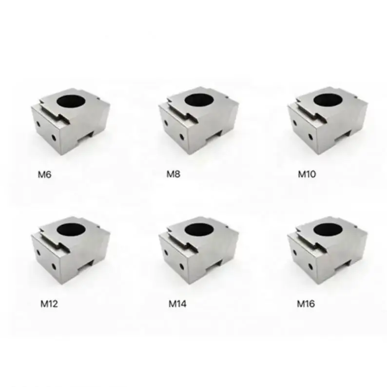 TEBAK CNC Machine Fixed Precision Vise Double Side OK Fixture Vise Cnc Machining Multi-station Wedge Clamping Block Element Vise
