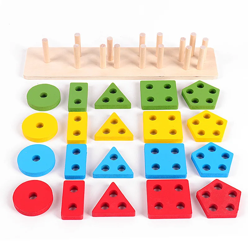 Montessori Educational Toys Shape Sorter for Toddlers