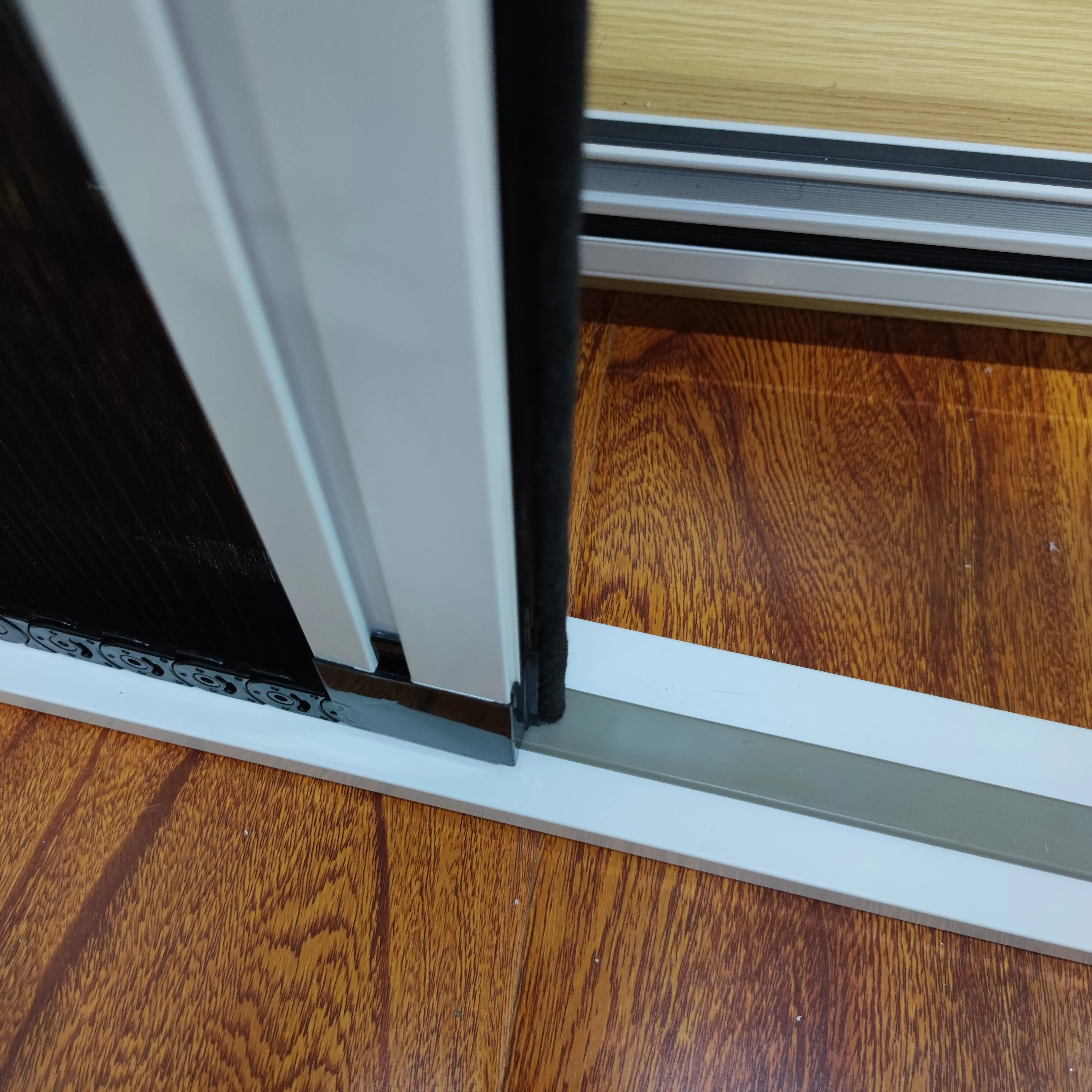 Trackless Retractable Screen Doors Sliding Door Trackless Pleated Mesh