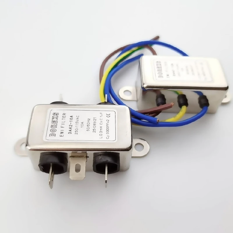 DAA2 Wire installation EMI Filter Power Line Noise Filter CUL CE ROHS