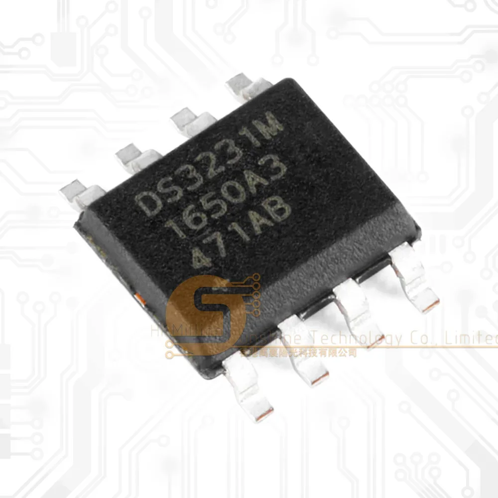 Módulo RTC I2C DS3231MZ+TRL SOP-8 extremadamente preciso con cristal integrado