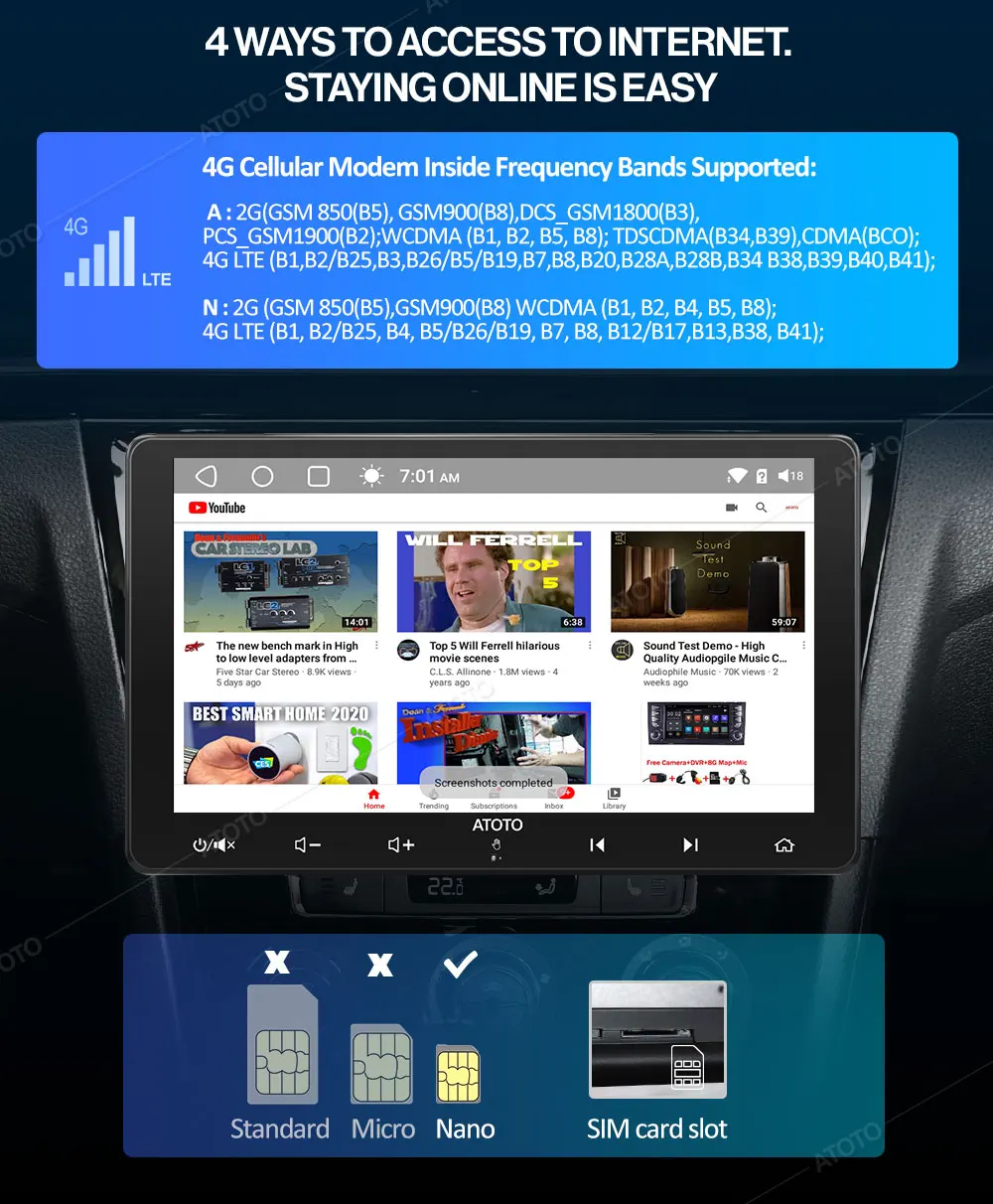 ATOTO S8 Ultra Plus Car Audio System ATOTO S8 Ultra Plus Android