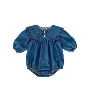 Baby Girl Ethnic Dress 0-12 Months Turkish Hand Embroidery Cotton Gown for Cultural Events or Eid