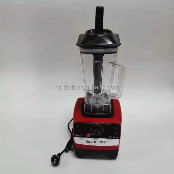 Silver Crest Commercial Kitchen Blender Fresh Orange Industrial Grinder