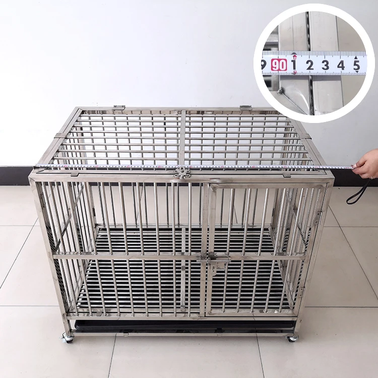 LIZE Dog Kennels - Durable and Collapsible Stainless Steel Cages