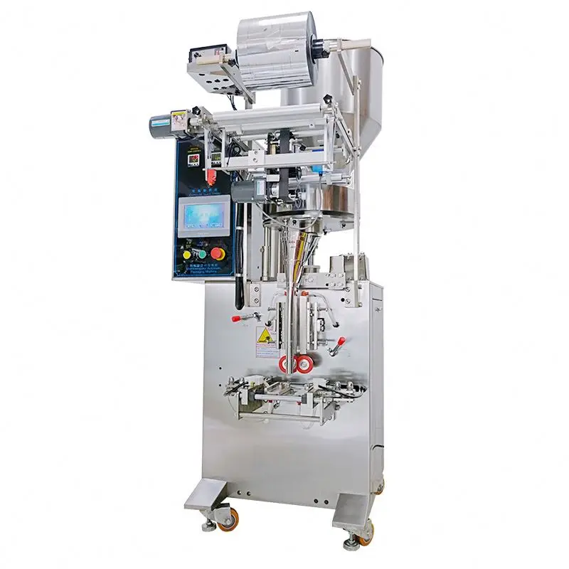 Automatic Vertical Coffee Granular Seeds Legumes Pellet White Sugar Sachet Packaging Packing Machine for Fertilizer Stick Candy
