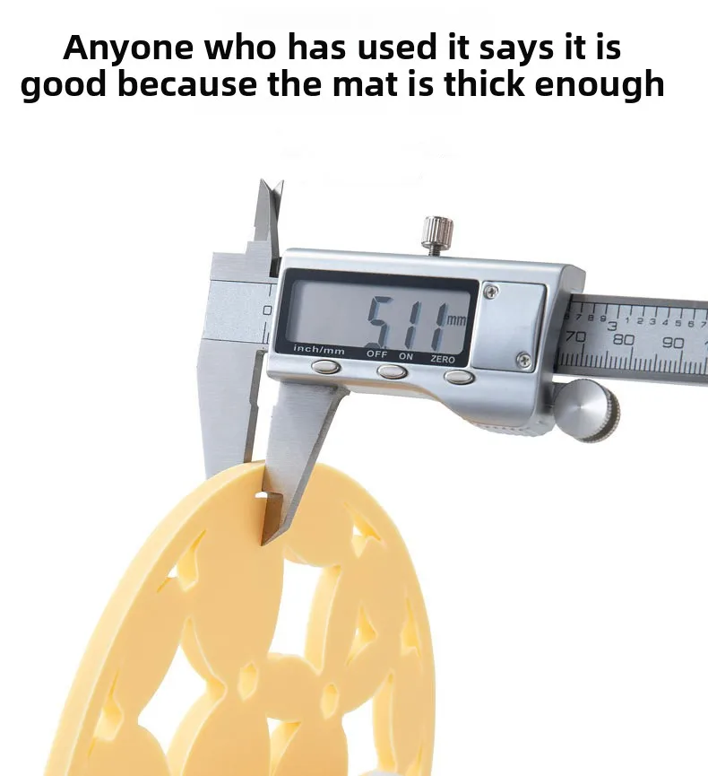 Modern Design Household Tray Mat 5mm Thick Hollow Silicone Insulation Heat-resistant Dining Table Pot Cup Mat supplier