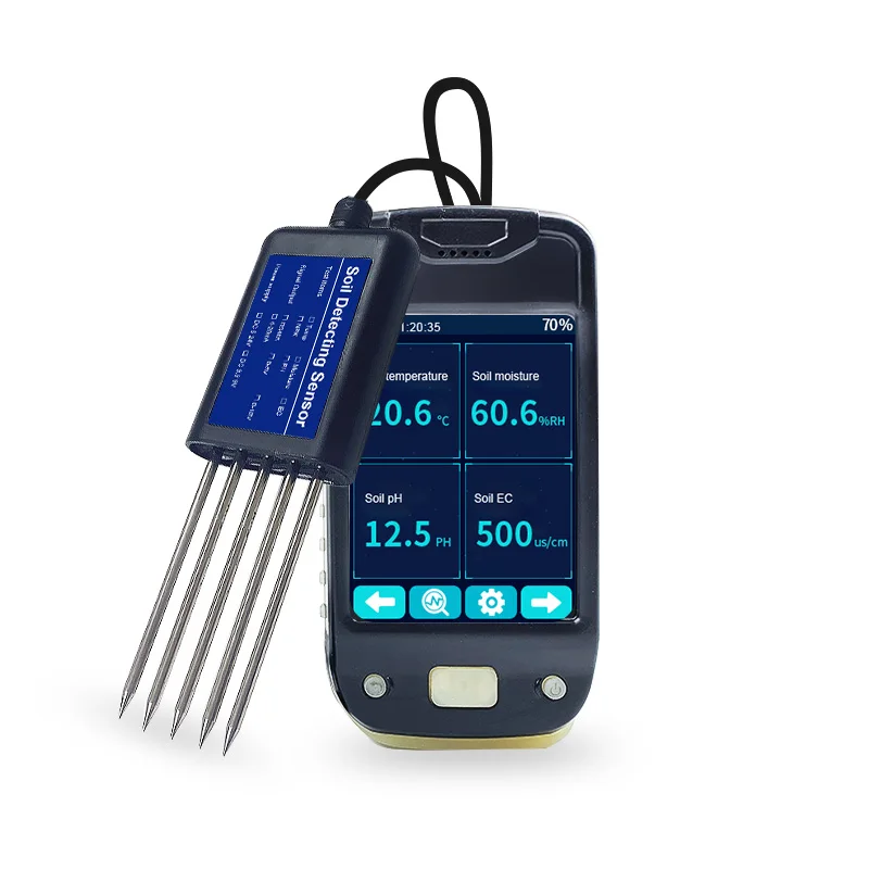 Sonde De Sol USB 7 En 1 – Analyse Humidité, PH, NPK, Température, Pour Jardin, Agriculture, Android - 7