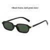Tortoiseshell frame/dark green tint