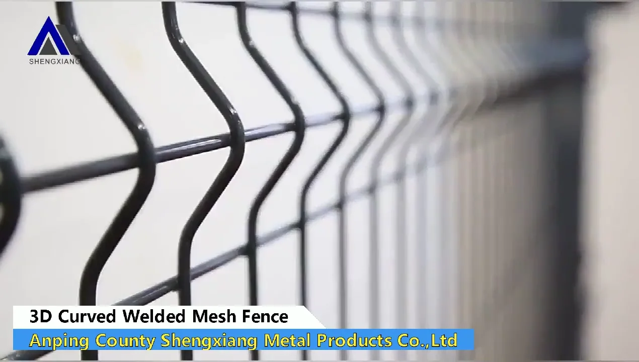 Outdoor Metal Garden Fence Panel 3d Curved Welded Wire Mesh Fence - Buy ...