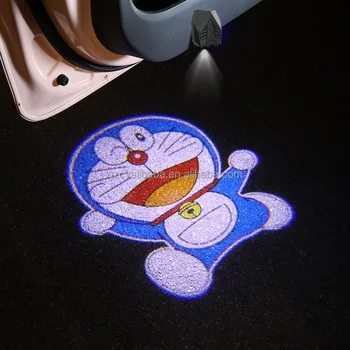 General Motorcycle Animation Cartoon Dynamic Projector LED Welcome Light Electric Motorcycle Decorative Light