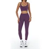 Purple bra+leggings